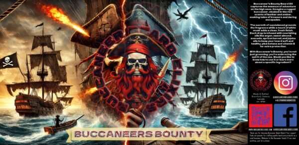 Buccaneers Bounty, Beard Oil Best beard oil in Ontario