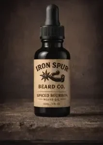 Spiced Bourbon Beard Oil